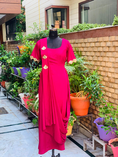 Hot Pink Stunning Drape