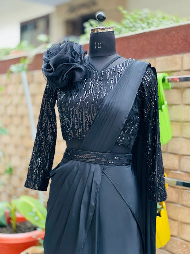 saree gown