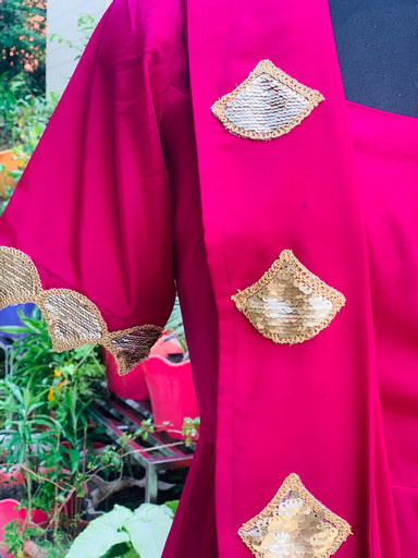 Hot Pink Stunning Drape