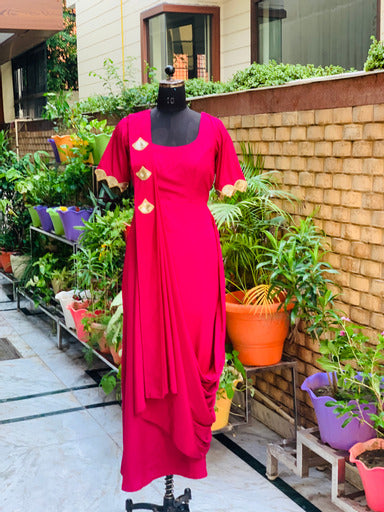 Hot Pink Stunning Drape